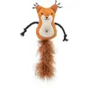 Image de Trixie Jouet pour chats Écureuil, peluche/plume Marron (Peluche pour chat), Jouets pour chat