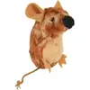Image de 4x Trixie Souris avec herbe à chat + micropuce (Jouet en peluche chat), Jouets pour chat