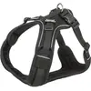 Image de Trixie Premium FlexMesh harness, wide fit,S M:48 69cm/20mm,black (M, S, Chien, Général, Promenade), Collier + laisse