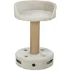 Image de Trixie Cat tree with play foot, 54 cm, grey (54 cm, Grey, Grijs, Gris), Arbre à chat