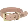 Image de Trixie Pure collar, leather, L: 47 54 cm/40 mm, pink (L, Chien, Promenade), Collier + laisse