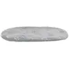 Image de Trixie Kissen Jimmy Soft, Softplüsch, oval, 98 × 62 cm, light grey (Chat, Chien), Panier pour chien + chat