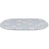 Image de Trixie Jimmy cushion, cotton look, oval, 54 × 35 cm, light grey (Chat, Chien), Panier pour chien + chat