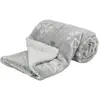 Image de Trixie Jimmy Soft blanket, soft plush, 150 × 100 cm, light grey (Chien), Panier pour chien + chat