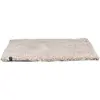Image de Trixie Calida lying mat with heat-reflec.inlay,120×75cm,white-brown (Chat, Chien), Panier pour chien + chat