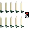 Image de Krinner, Bougie à LED, Bougie de Noël à LED pour arbre de Noël - Ensemble de démarrage Superlight (10x)