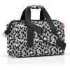 Image de reisenthel, Femmes, Sac à main, allrounder M leo nero, Noir, Blanc, Gris
