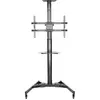 Image de myWall Chariot TV 94,0 cm (37) 177,8 (70) Inclinaison+Pivotement (50 kg, 37.01" - 70"), Pied TV, Noir
