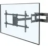 Image de myWall Support mural pour TV Full Motion XL Support mural pour TV LCD (Mur, 35 kg, 42" - 90"), Support mural pour TV, Noir
