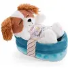 Image de NICI 47890 Sleeping Pets Chiot cocker épagneul 12cm dans son panier (8 cm)