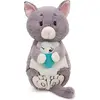 Image de NICI 62166 Kuscheltier Katze grau & Fisch 35x20cm GREEN (40 cm)
