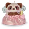 Image de Animal en peluche Nici Raton Rakuma avec baguette magique et costume de fée 8 cm
