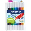 Image de Pelikan, Écriture + dessin, Stylo en fibre Colorella duo C407 (10x)