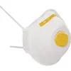 Image de Ekastu Sekur, Masque de protection respiratoire, Masque anti-poussières fines avec valve FFP1 (FFP1, 12x)