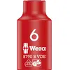 Image de Wera, Clé à douille + douilles, 8790 B Vde 6,0 (6 mm)
