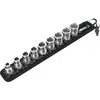 Image de Wera, Clé à douille + douilles, Belt B 1 Jeu de douilles Zyklop (19 mm, 12 mm, 16 mm, 10 mm, 18 mm, 17 mm, 15 mm, 8 mm, 13 mm)
