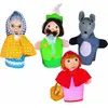 Image de Goki Marionnettes à doigt Le Petit Chaperon rouge