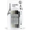 Image de Copic, Marqueur, Tons gris chauds (6x)