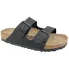 Image de Birkenstock, Unisexe, Sandales, Arizona Birko-Flor Normal, Noir, (39)