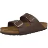 Image de Birkenstock, Femmes, Sandales, Arizona Birko-Flor étroit, Marron, (44)