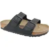 Image de Birkenstock, Unisexe, Sandales, Arizona Naturleder Normal, Noir, (46)