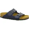 Image de Birkenstock, Unisexe, Sandales, Arizona Birko-Flor Étroit, Bleu, (39)