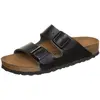 Image de Birkenstock, Hommes, Sandales, Arizona Naturleder Schmal, Noir, (45)