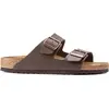 Image de Birkenstock, Unisexe, Sandales, Arizona Birko-Flor Normal, Marron, (46)