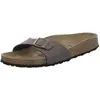 Image de Birkenstock, Femmes, Sandales, Madrid Birko-Flor Nubuk étroit, Marron, (41)