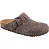 Image de Birkenstock, Unisexe, Sandales, Boston Feutre de laine Normal, Beige, (43)