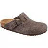 Image de Birkenstock, Femmes, Sandales, Boston Feutre de laine Étroit, Beige, (37)