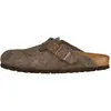 Image de Birkenstock, Femmes, Sandales, Boston Feutre de laine Étroit, Beige, (38)