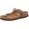 Image de Birkenstock, Femmes, Sandales, Gizeh Birko-Flor Nubuck Normal, Marron, (42)