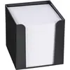 Image de König & Ebhardt, Bureau : accessoires, Porte-étiquette 9,5x9,5x9,5cm noir