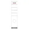 Image de Falken, Classeur : accessoires, Étiquette de dos de classeur, sk, long/large, 60 x 290 mm, blanc, sachet poly de 10 pièces
