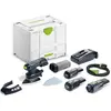 Image de Festool, Ponceuse + polisseuse, Ponceuse Delta sans fil DTSC 400 3,0 I-Set (Plateau de ponçage triangulaire)