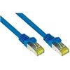Image de Good Connections Câble patch RJ45 avec câble brut Cat.7 et protection de nez de verrouillage (RNS), S/FTP, PiMF (S/FTP, CAT7, 2 m), Câble réseau