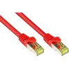 Image de Good Connections Câble patch RJ45 avec câble brut Cat.7 et protection de nez de verrouillage (RNS), S/FTP, PiMF (S/FTP, CAT7, 5 m), Câble réseau