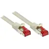 Image de EFB Elektronik Fabricant : Câble patch RJ45 S/FTP, Cat.6, LSZH, 3m, gris Le câble patch RJ45 blindé (S/FTP, CAT6, 3 m), Câble réseau