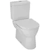 Image de Laufen, Cuvette toilettes + bidet, Combiné WC au sol PRO chasse d'eau plate, 6 l pergamon