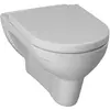 Image de Laufen, Cuvette toilettes + bidet, WC mural PRO chasse d'eau plate, 6 l blanc LCC