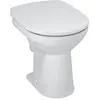 Image de Laufen, Cuvette toilettes + bidet, WC au sol PRO chasse d'eau basse position, 6 l blanc LCC