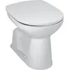 Image de Laufen, Cuvette toilettes + bidet, WC au sol PRO chasse d'eau basse position, 6 l blanc LCC
