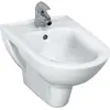 Image de Laufen, Cuvette toilettes + bidet, Bidet mural PRO 1 HL 2 depuis trous p raccord W blanc LCC
