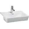 Image de Laufen, Lavabo, Vasque semi-encastrée PRO A 560x440mm 1 robinetterie blanc (440 mm, 560 mm)