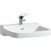 Image de Laufen, Lavabo, Plan de toilette PRO LIBERTY 650x550mm accessible m HL m ÜL blanc (550 mm, 650 mm)