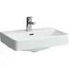 Image de Laufen, Lavabo, Vasque PRO S 550x380mm Comp. o ÜL 3 HL-Fin. blanc LCC (380 mm, 550 mm)
