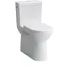 Image de Laufen, Cuvette toilettes + bidet, Combiné WC au sol PRO chasse d'eau basse position, 6 l pergamon