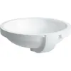 Image de Laufen, Lavabo, Vasque encastrée PRO C au 465x470mm en 420x420mm m ÜL o HL blanc (470 mm, 465 mm)