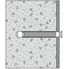 Image de Hewi, Miroir, Visserie de fixation 801/805 Siège rabattable pour murs en béton (C20/C25) (33 x 123 cm)
